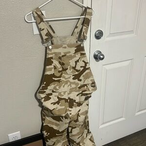 LEVI BROWN CAMO COVERALLS
